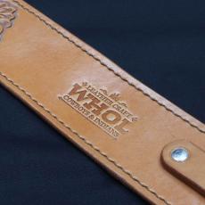 Leathercraft WHOL Carving Custom カービングカスタム ギターストラップ_8