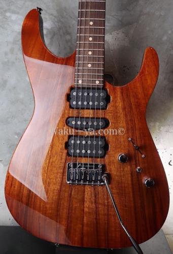 TOM ANDERSON Angel Koa Top / Honey Shaded Edge with Binding