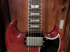 Gibson 1962 Les Paul/SG Standard w/Ebony block Cherry Red_4
