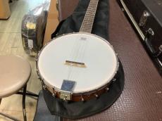 ARIA SB-10-OB　ピックアップ付き　5弦バンジョー　オープンバックバンジョー 　アンプに繋げる　エレキバンジョー　【 アリア SB10OB　 Open Back Banjo 】_2