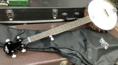 ARIA SB-10-OB　ピックアップ付き　5弦バンジョー　オープンバックバンジョー 　アンプに繋げる　エレキバンジョー　【 アリア SB10OB　 Open Back Banjo 】_3