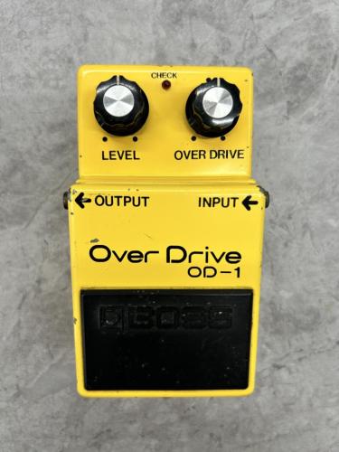 BOSS OD-1 OverDrive 1978年製 銀ネジ スケルトンスイッチ