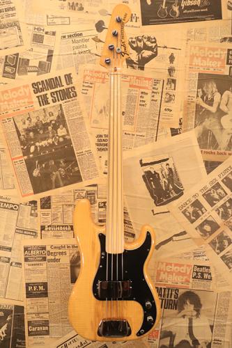 Fender 1975 Precision Bass "Flame Ash Body & Fret Less"