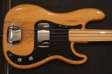 Fender 1975 Precision Bass "Flame Ash Body & Fret Less"_3