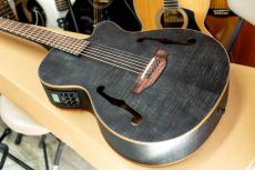 ARIA  FET-F2 STBK 　Fホール　エレアコ　サテン　ブラック　黒　Satin Black_3