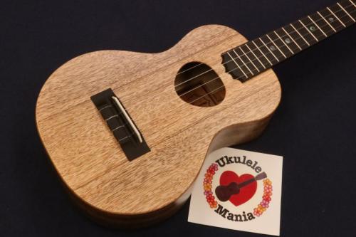 KoAloha KCM-10 MG UPT Pikake Satin Finish Mango Concert w/ Ebony Bridge and Fretboard Ukulele #5585
