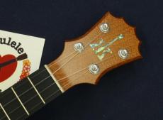 KoAloha KCM-10 MG UPT Pikake Satin Finish Mango Concert w/ Ebony Bridge and Fretboard Ukulele #5585_6