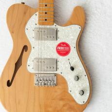 Squier by Fender Classic Vibe 70s Telecaster Thinline Natural 【3.41kg】【ICSG25033371】