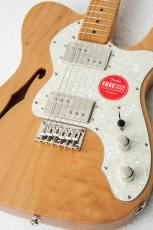 Squier by Fender Classic Vibe 70s Telecaster Thinline Natural 【3.41kg】【ICSG25033371】_4