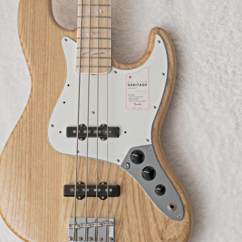 Fender Made in Japan Heritage 70s Jazz Bass Natural【3.82kgの軽量個体】【ストラッププレゼント】