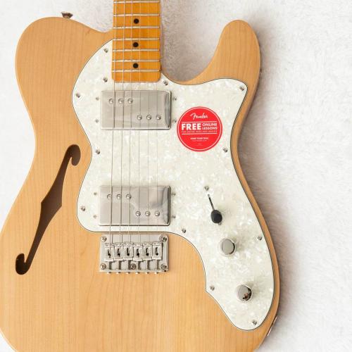Squier by Fender Classic Vibe 70s Telecaster Thinline Natural 【3.21kg】【ICSI25030266】