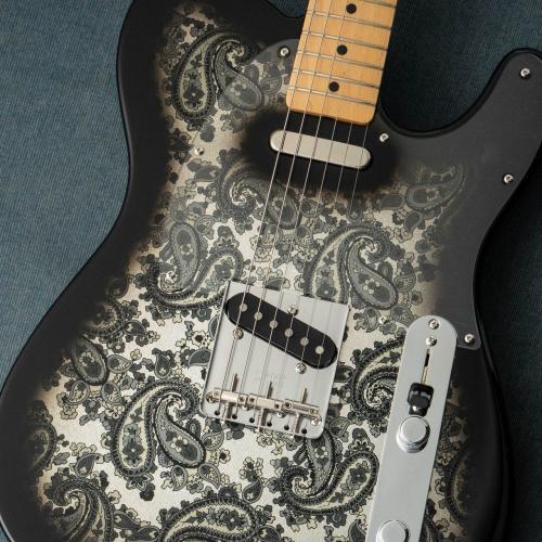 Fender Made in Japan Limited Telecaster Black Paisley【最終入荷】【3.42kg】【JD25022129】