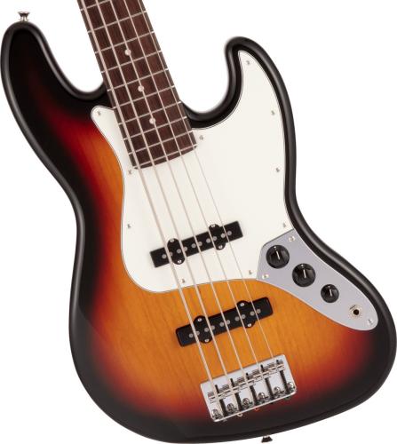 Fender Made in Japan Hybrid II Jazz Bass V  Rosewood Fingerboard 3-Tone Sunburst【お取り寄せ商品】