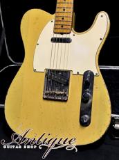 Fender Telecaster 1968 White Blonde /Real Aged /Maple Cap /Gray Bobbin PU 3.72kg "60's Vintage Terry Sound"_2
