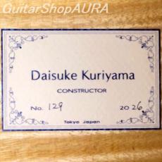 Daisuke Kuriyama　[栗山　大輔] 100号　トーレスモデル　No.129_5