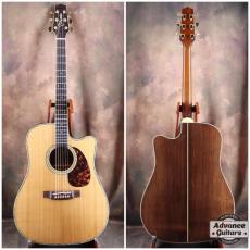 アコースティックギター/エレアコ、カッタウェイ、ナチュラル/木目系