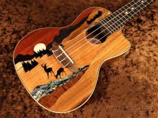 Luna Guitars Vista Deer Concert Uke w/Preamp 【コンサート/カッタウェイ】【ヴィスタ・ディアー】【ピックアップ搭載】【24回金利0%対象】【送料込】