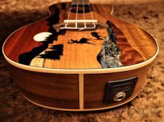 Luna Guitars Vista Deer Concert Uke w/Preamp 【コンサート/カッタウェイ】【ヴィスタ・ディアー】【ピックアップ搭載】【24回金利0%対象】【送料込】_13