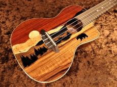 Luna Guitars Vista Bear Concert Uke w/Preamp 【コンサート/カッタウェイ】【ヴィスタ・ベア】【ピックアップ搭載】【18回金利0%対象】【送料込】