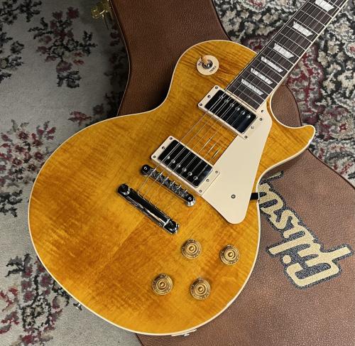 Gibson 【きめ細かい良杢】Les Paul Standard 50s Figured Top Honey Amber s/n 229050052 /4.18kg