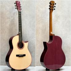 Morris 【現物動画あり】S-104 PH2 #2507031【極上の銀目杢パープルハート】【限定12本】【最終入荷】_3