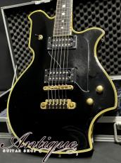 FERNANDES Limited Edition MV-480HT TOMOYASU HOTEI Signature 1990 Black w/GUITARHYTHM Inlay “Ultra Rare Gear”_2