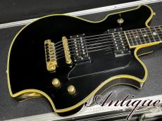 FERNANDES Limited Edition MV-480HT TOMOYASU HOTEI Signature 1990 Black w/GUITARHYTHM Inlay “Ultra Rare Gear”_4