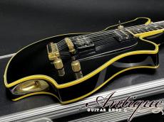 FERNANDES Limited Edition MV-480HT TOMOYASU HOTEI Signature 1990 Black w/GUITARHYTHM Inlay “Ultra Rare Gear”_6