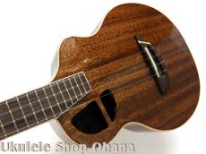 L.Luthier [Le light Maho Concert w/EQ] コンサート カッタウェイ マホガニー単板 サイドホール/PU付_6