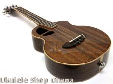 L.Luthier [Le light Maho Concert w/EQ] コンサート カッタウェイ マホガニー単板 サイドホール/PU付_8
