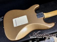 Fender Custom Shop MBS 1969 Stratocaster 2016 Firemist Gold J-Relic w/Josefina PU by Greg Fessler "Laminate Maple Spec"_5