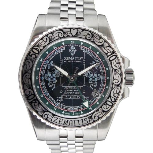 ZEMAITIS ZEMAITIS WATCH ZWDF24SS  "スカル&スネーク" 100個限定モデル!