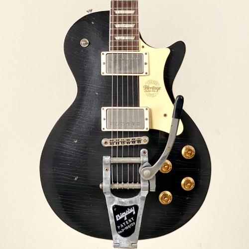 Heritage Custom Shop Artisan Aged H-150 Plain Top Bigsby -Space Black-【4.07kg】