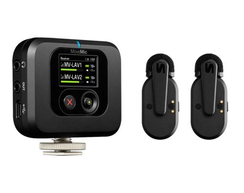 Shure MoveMic Two Kit クリップオン・ワイヤレスマイクロホン MV-TWO-KIT-J-Z6