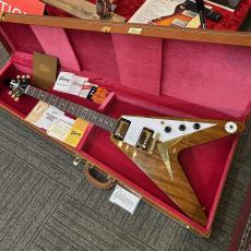 Gibson 1958 Mahogany Flying V Antique Natural VOS #851291【3.09kg】_3