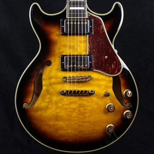 Ibanez AM93QM Antique Yellow Sunburst 2021