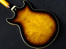Ibanez AM93QM Antique Yellow Sunburst 2021_7