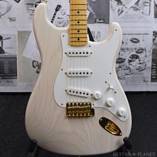 Fender Custom Shop Guitar Planet Exclusive 1955 Stratocaster Gold Hardware Lush Closet Classic -White Blonde-