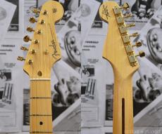 Fender Custom Shop Guitar Planet Exclusive 1955 Stratocaster Gold Hardware Lush Closet Classic -White Blonde-_5