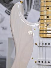 Fender Custom Shop Guitar Planet Exclusive 1955 Stratocaster Gold Hardware Lush Closet Classic -White Blonde-_8