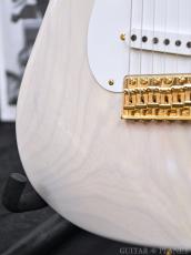 Fender Custom Shop Guitar Planet Exclusive 1955 Stratocaster Gold Hardware Lush Closet Classic -White Blonde-_9