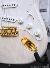 Fender Custom Shop Guitar Planet Exclusive 1955 Stratocaster Gold Hardware Lush Closet Classic -White Blonde-_10