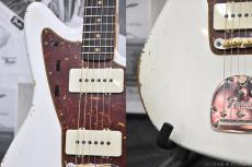 Fender Custom Shop Guitar Planet Exclusive 1962 Jazzmaster Relic Matching Headstock!! -Olympic White-_8