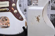 Fender Custom Shop Guitar Planet Exclusive 1962 Jazzmaster Relic Matching Headstock!! -Olympic White-_9