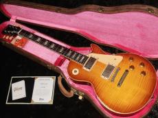 Gibson Custom Shop Murphy Lab 1959 Les Paul Standard Reissue Mismatched Top BOTB110 Heavy Aged Dealer Select : Gold Poppy Burst (BOTB110)