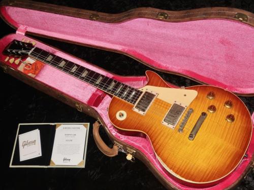 Gibson Custom Shop Murphy Lab 1959 Les Paul Standard Reissue Mismatched Top BOTB110 Heavy Aged Dealer Select : Gold Poppy Burst (BOTB110)