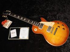 Gibson Custom Shop Murphy Lab 1959 Les Paul Standard Reissue Mismatched Top BOTB110 Heavy Aged Dealer Select : Gold Poppy Burst (BOTB110)_3