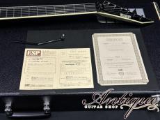 ESP Custom Order MA-3S Neck-Thru FRT 2007 Black /Alder /H-Maple w/TR Lace Sensor 3.87kg Near Mint "LUNA SEA"_11