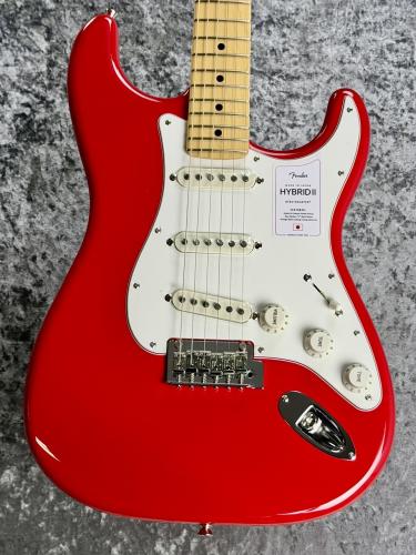Fender Made in Japan Hybrid II Stratocaster -Modena Red- #JD26004779【約3.32kg】