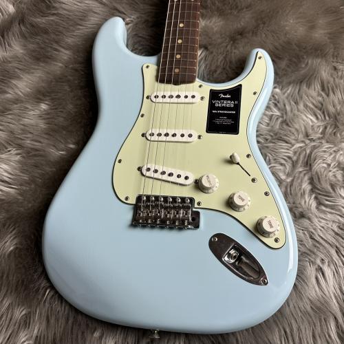 Fender Limited Edition Vintera II Road Worn ‘60s Stratocaster - Sonic Blue 【現物画像】